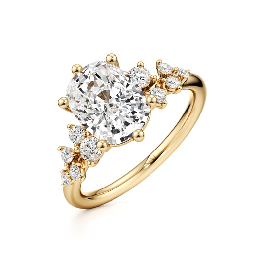 Fireworks Cushion Engagement Ring - 2.00 Ct