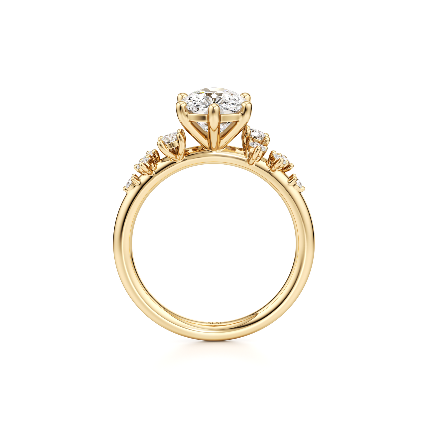 Fireworks Cushion Engagement Ring - 2.00 Ct