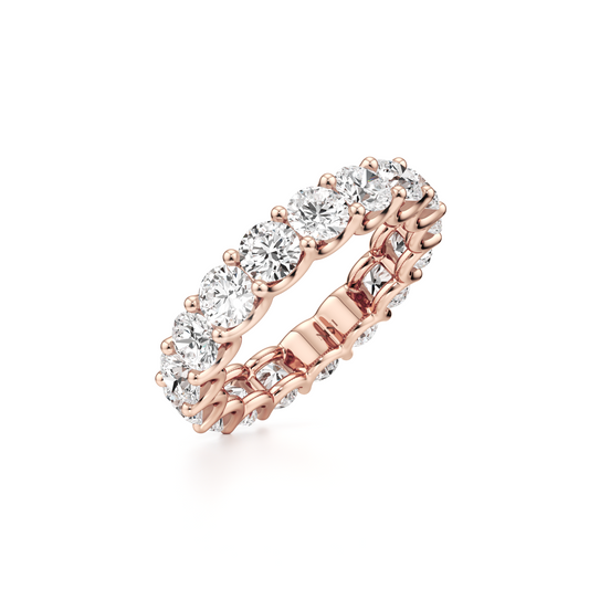Round Diamonds Eternity Ring - 0.20 Ct