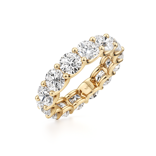 Round Diamonds Eternity Ring - 0.30 Ct
