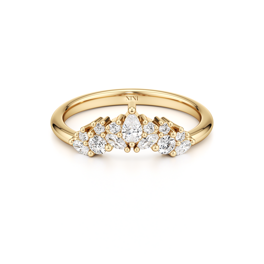Fantasy Crown Diamonds Ring