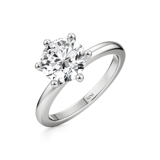 Solitaire Engagement Ring 1.50 Ct - 6 Prongs
