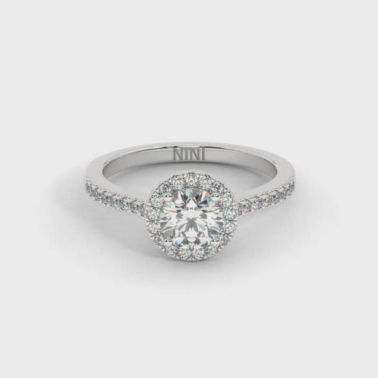 Hailey Engagement Ring - 0.60 Ct