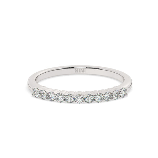Diamond Row Ring - 0.30 Ct