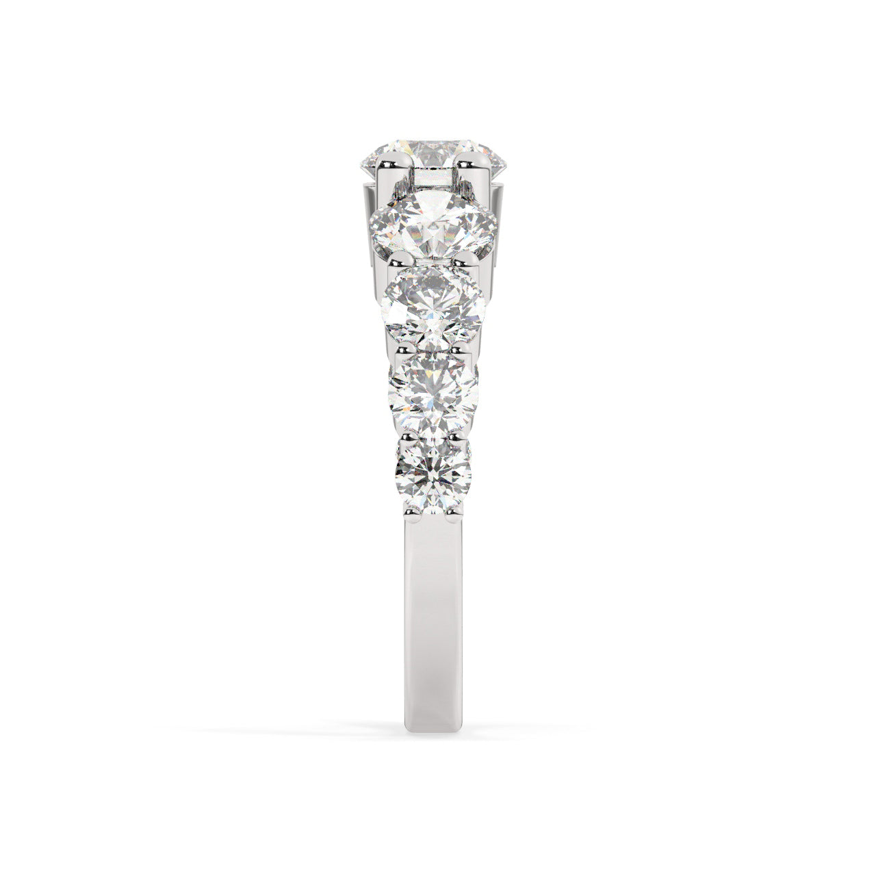 Degrade Engagement Ring - 0.50 Ct