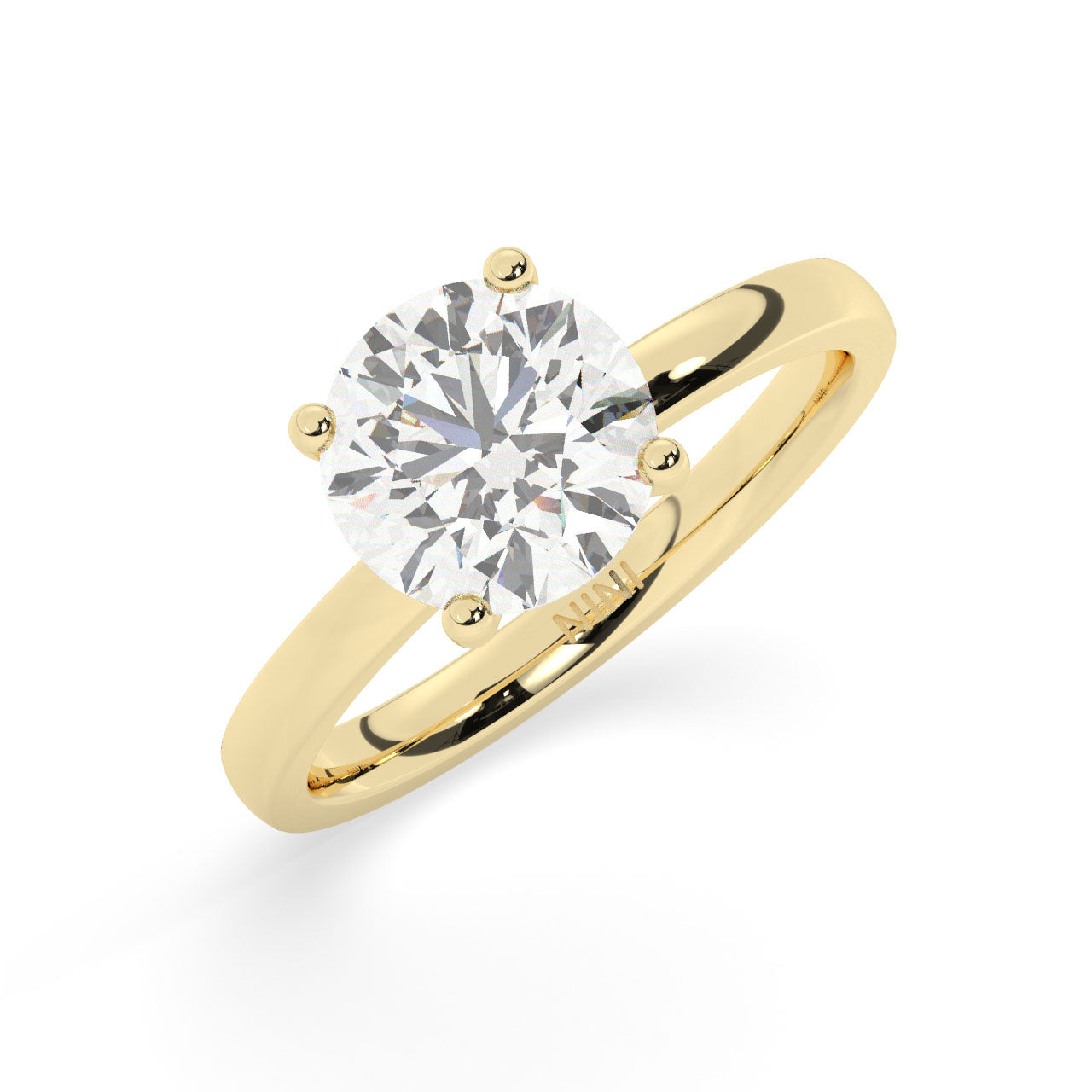 Solitaire Engagement Ring 2.00 Ct - 4 Prongs