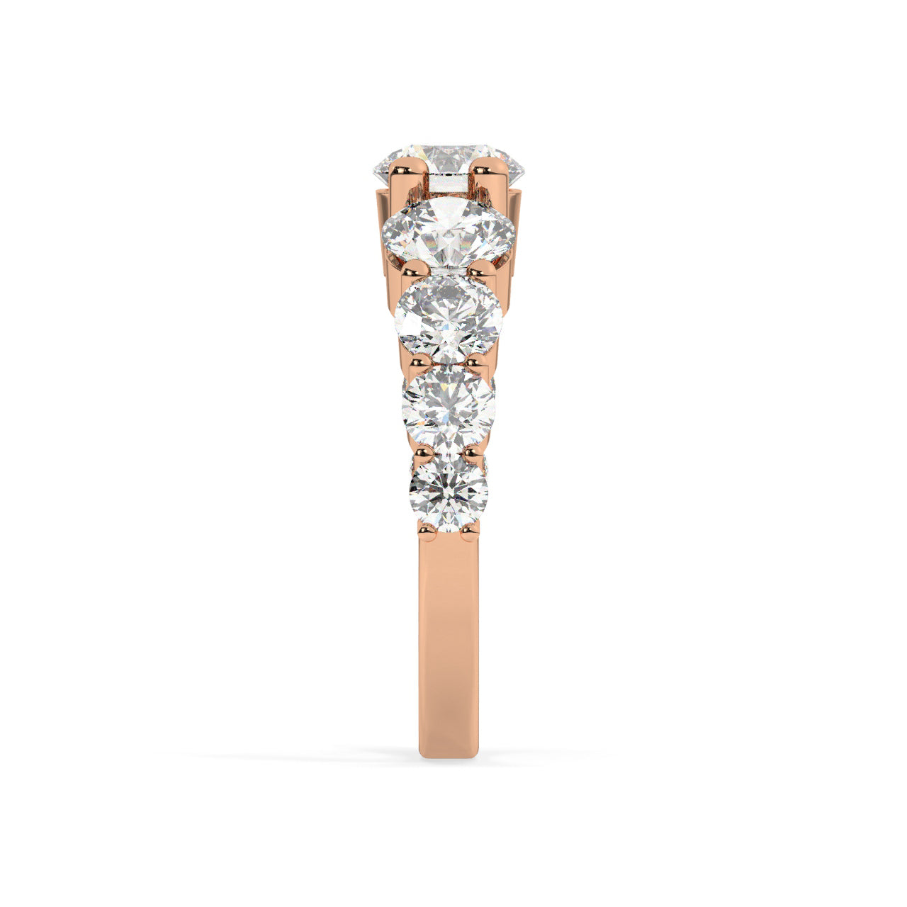 Degrade Engagement Ring - 0.50 Ct
