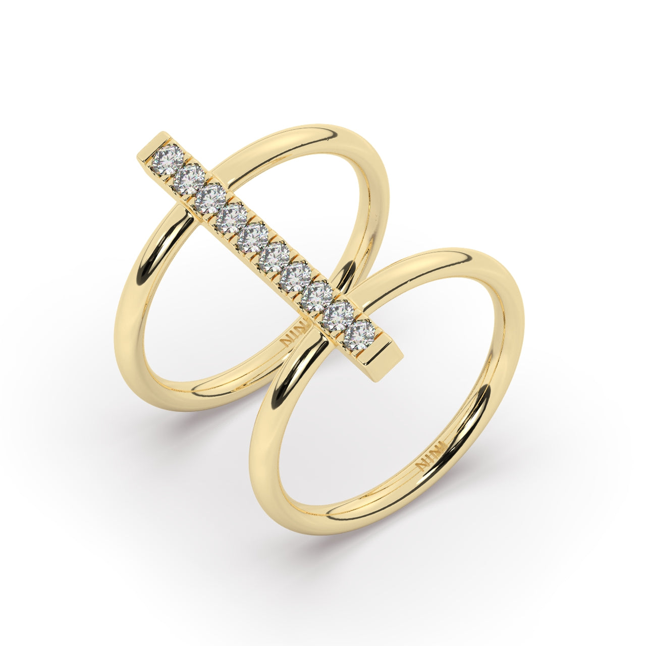 Bridge Diamonds Ring