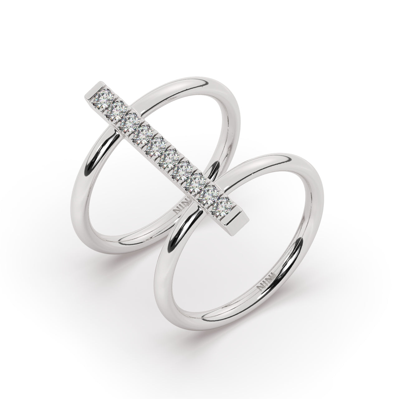 Bridge Diamonds Ring