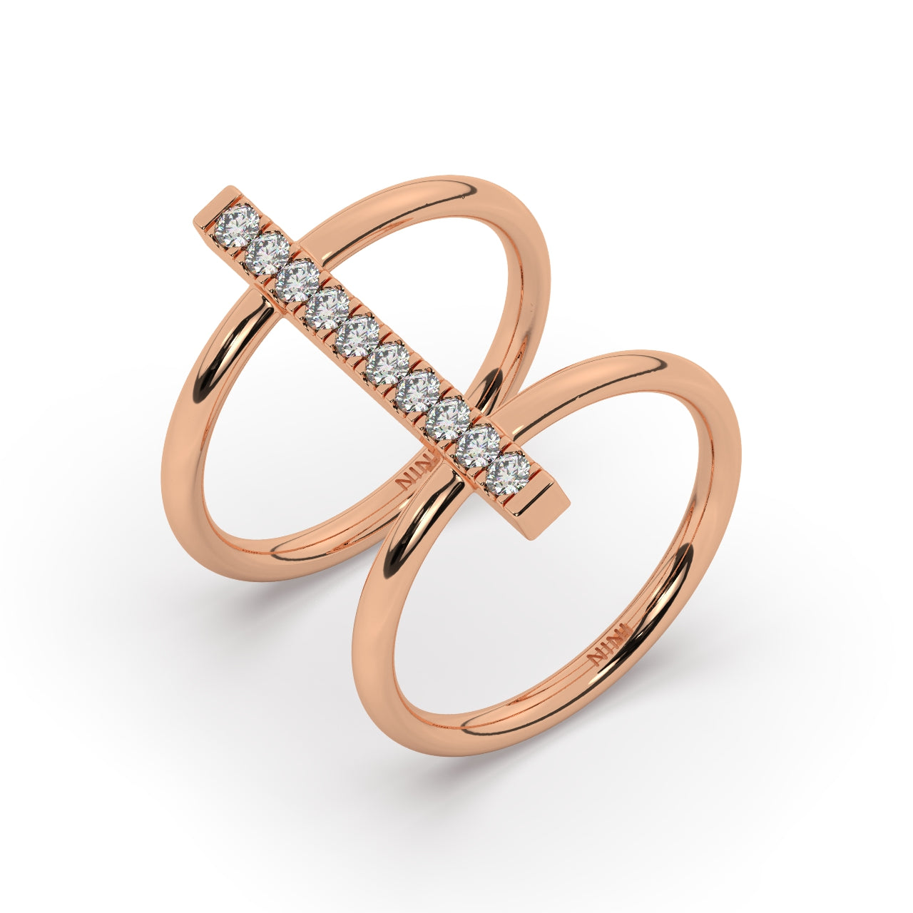 Bridge Diamonds Ring