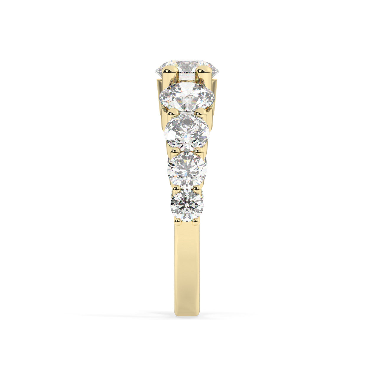 Degrade Engagement Ring - 0.50 Ct