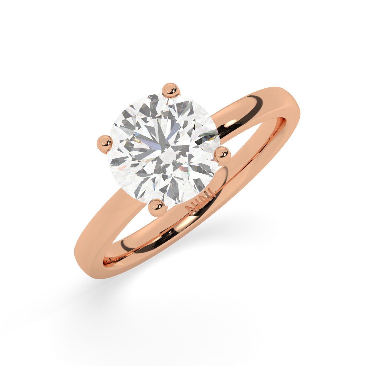 Solitaire Engagement Ring 2.00 Ct - 4 Prongs