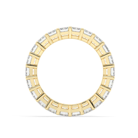 Emerald Cut Diamonds Eternity Ring - 0.25 Ct