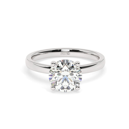 Solitaire Engagement Ring 2.00 Ct - 4 Prongs