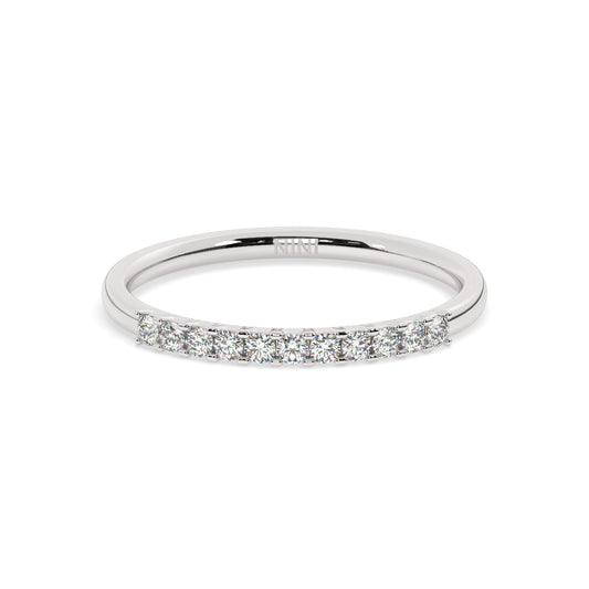 Diamond Row Ring - 0.15 Ct