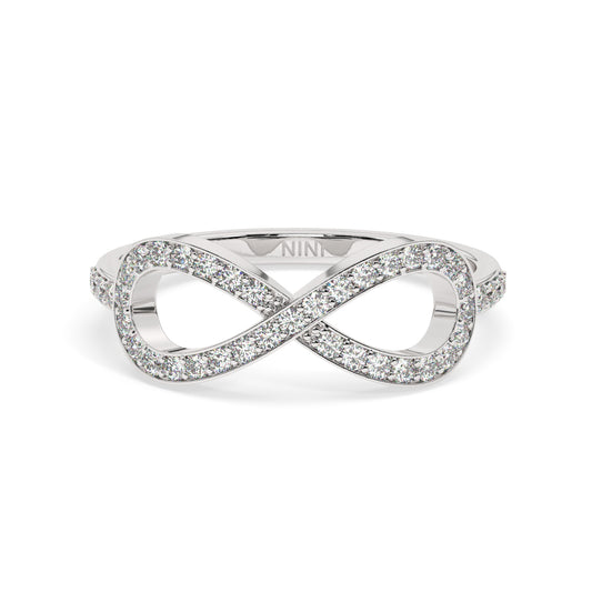 Infinity Diamond Ring