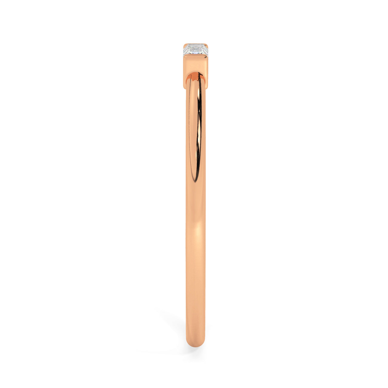 Mini Baguette Diamond Ring