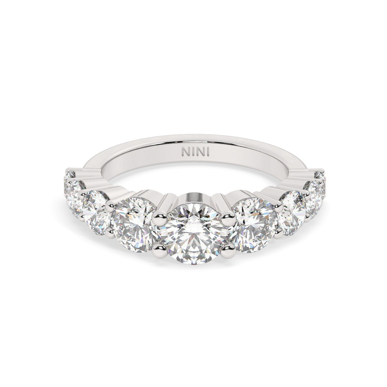 Degrade Engagement Ring - 0.50 Ct