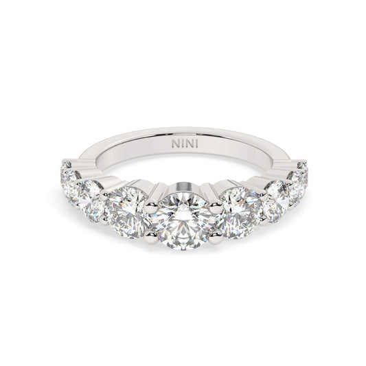 Degrade Engagement Ring - 0.50 Ct