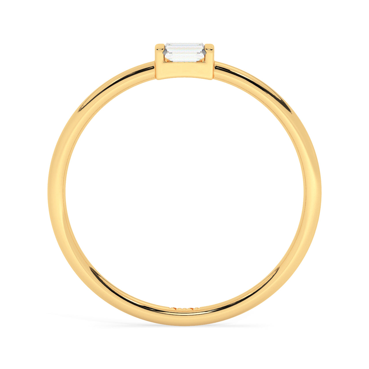 Mini Baguette Diamond Ring