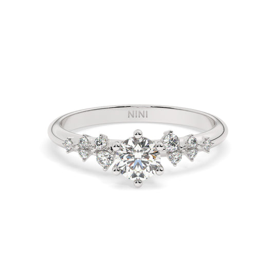 Fireworks Engagement Ring - 0.50 Ct