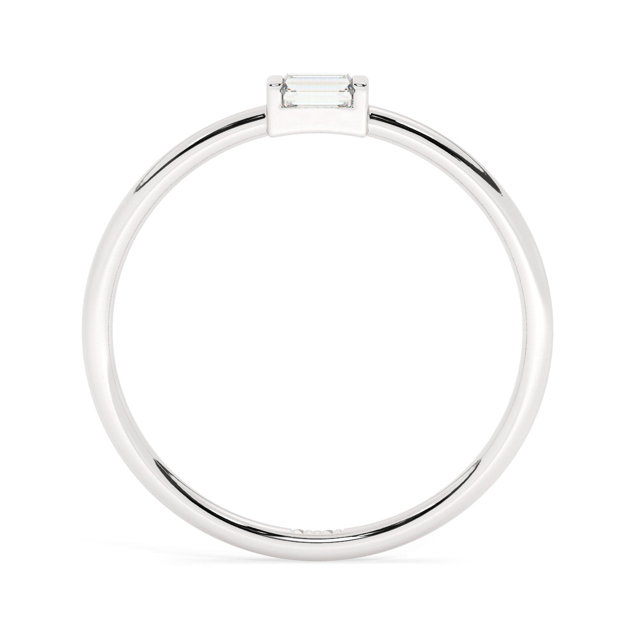 Mini Baguette Diamond Ring