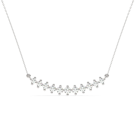 Diamonds Line Necklace