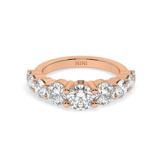 Degrade Engagement Ring - 0.50 Ct