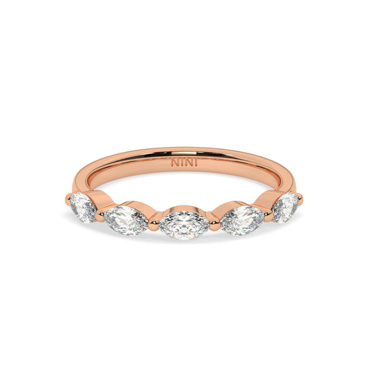 Marquise Diamonds Ring