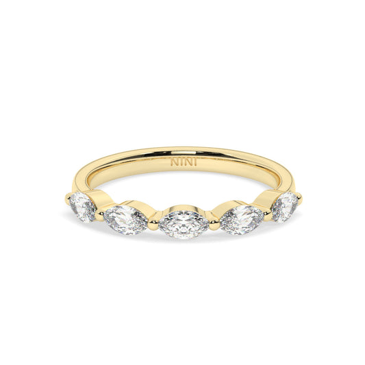 Marquise Diamonds Ring