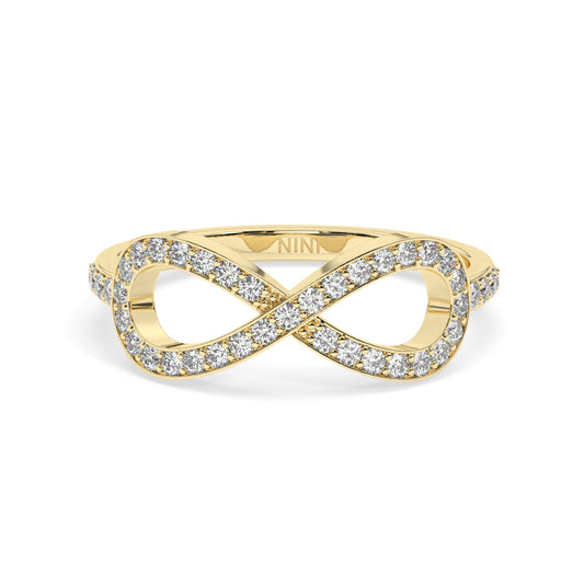 Infinity Diamond Ring
