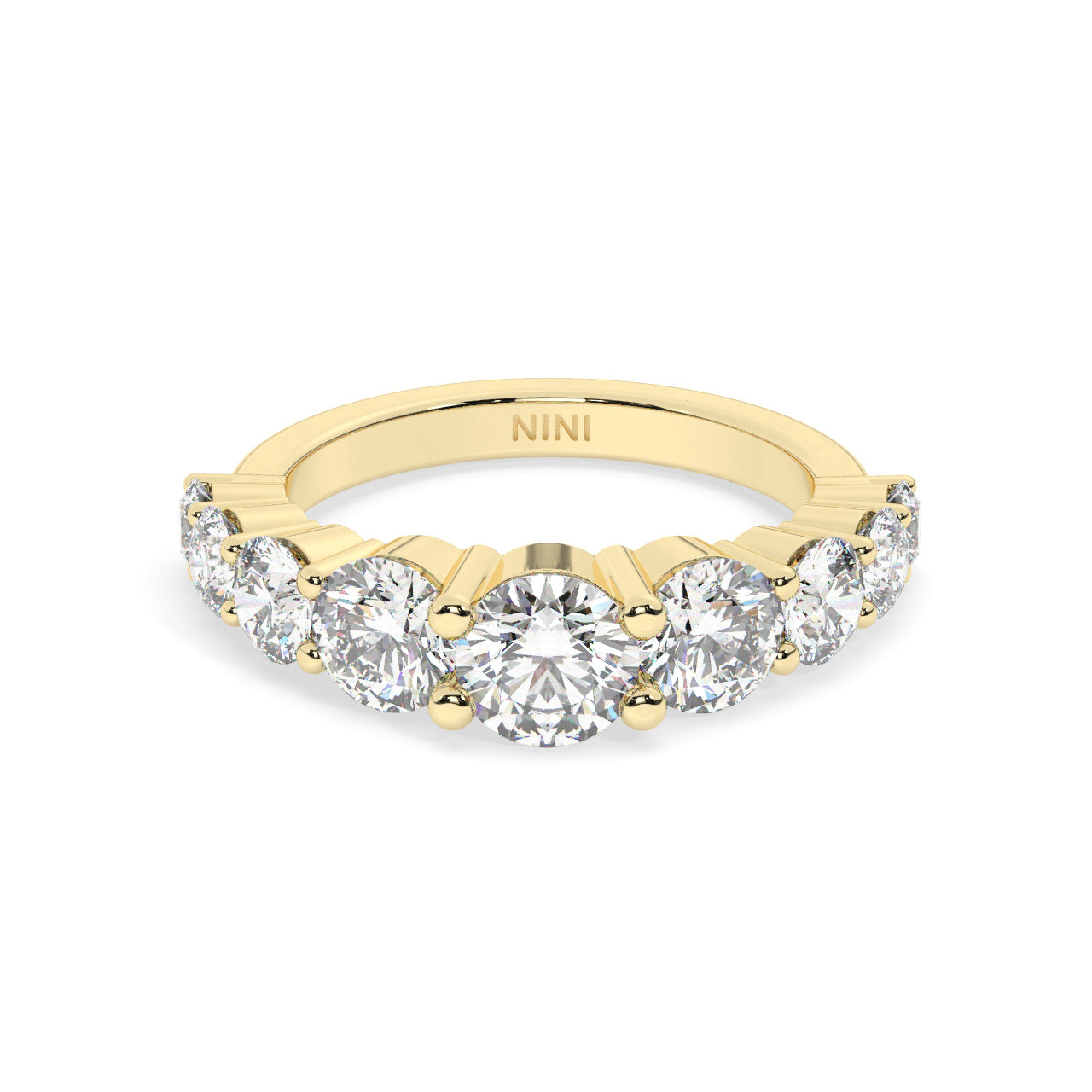 Degrade Engagement Ring - 0.50 Ct