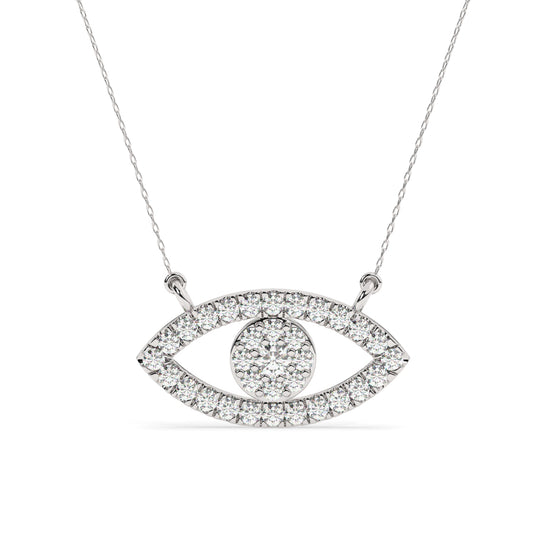 Eye Diamond Necklace