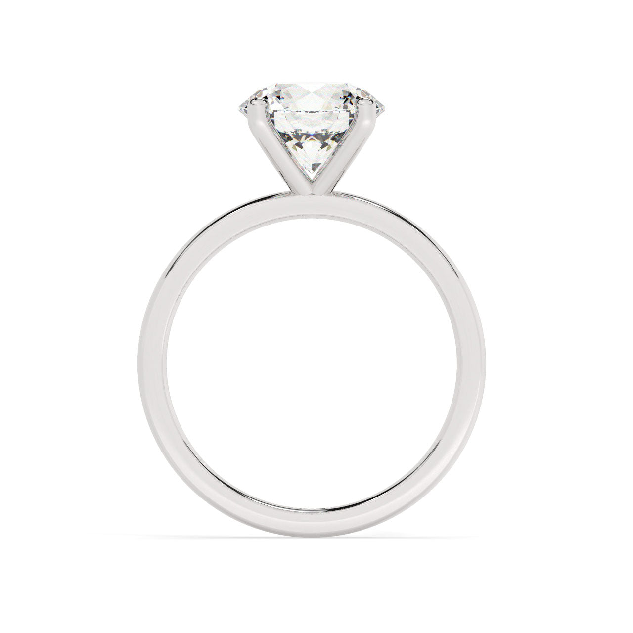 Solitaire Engagement Ring 2.00 Ct - 4 Prongs