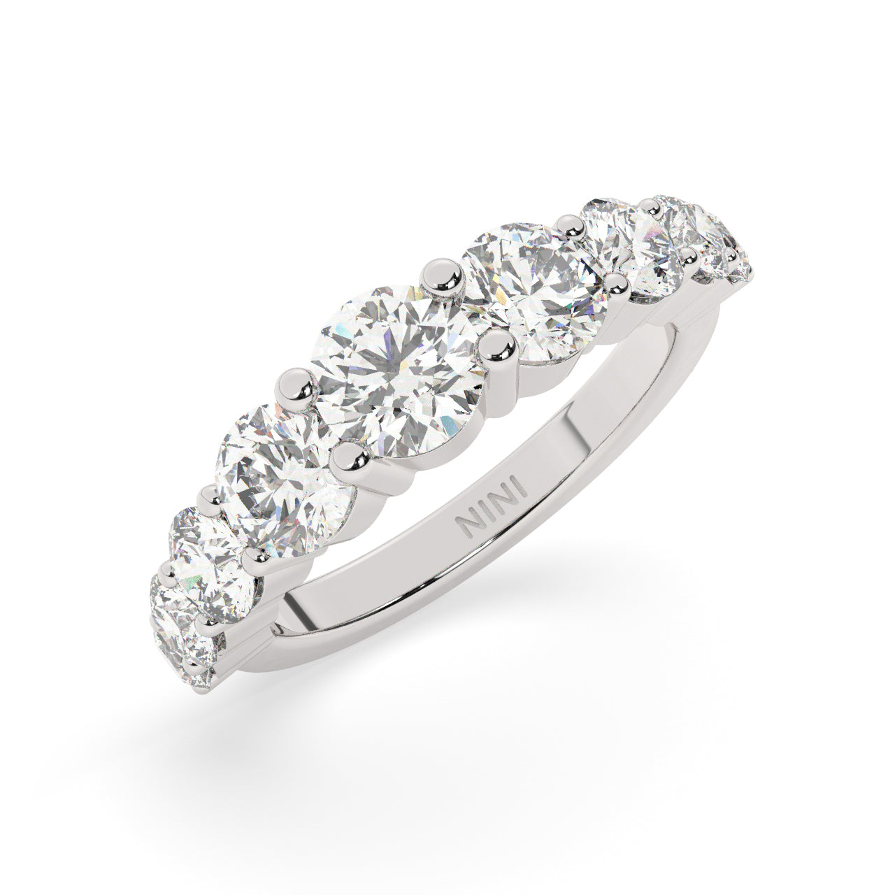 Degrade Engagement Ring - 0.50 Ct