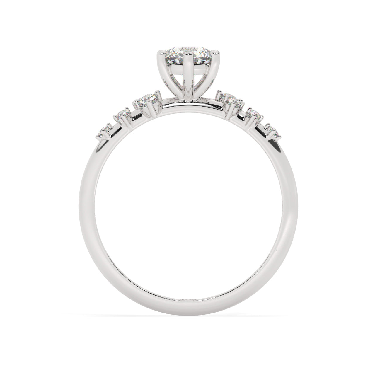 Fireworks Engagement Ring - 0.50 Ct