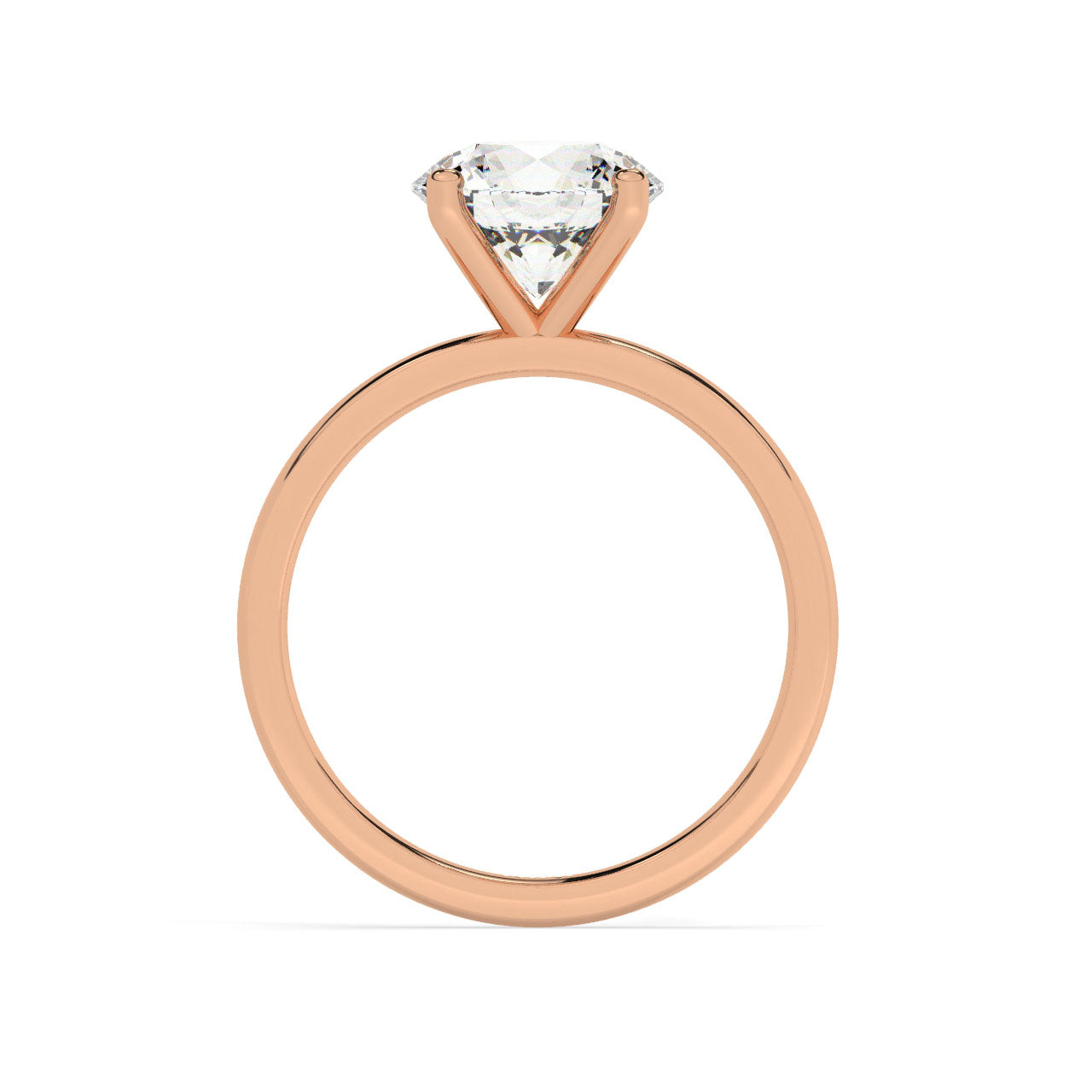Solitaire Engagement Ring 2.00 Ct - 4 Prongs