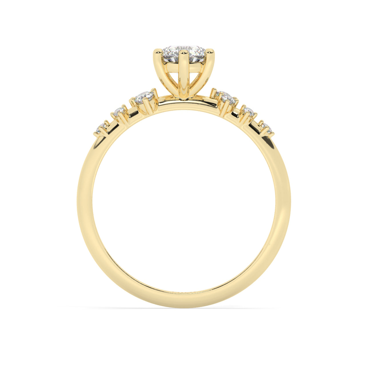 Fireworks Engagement Ring - 0.50 Ct