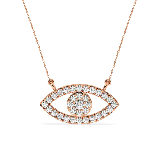 Eye Diamond Necklace