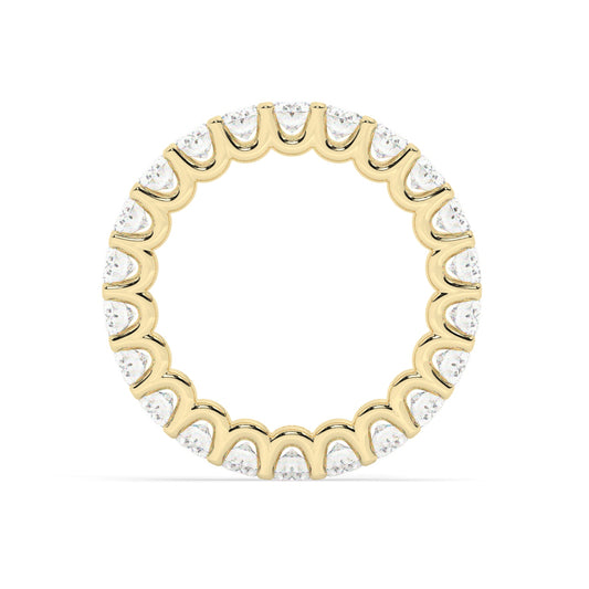 Oval Diamonds Eternity Ring - 0.15 Ct