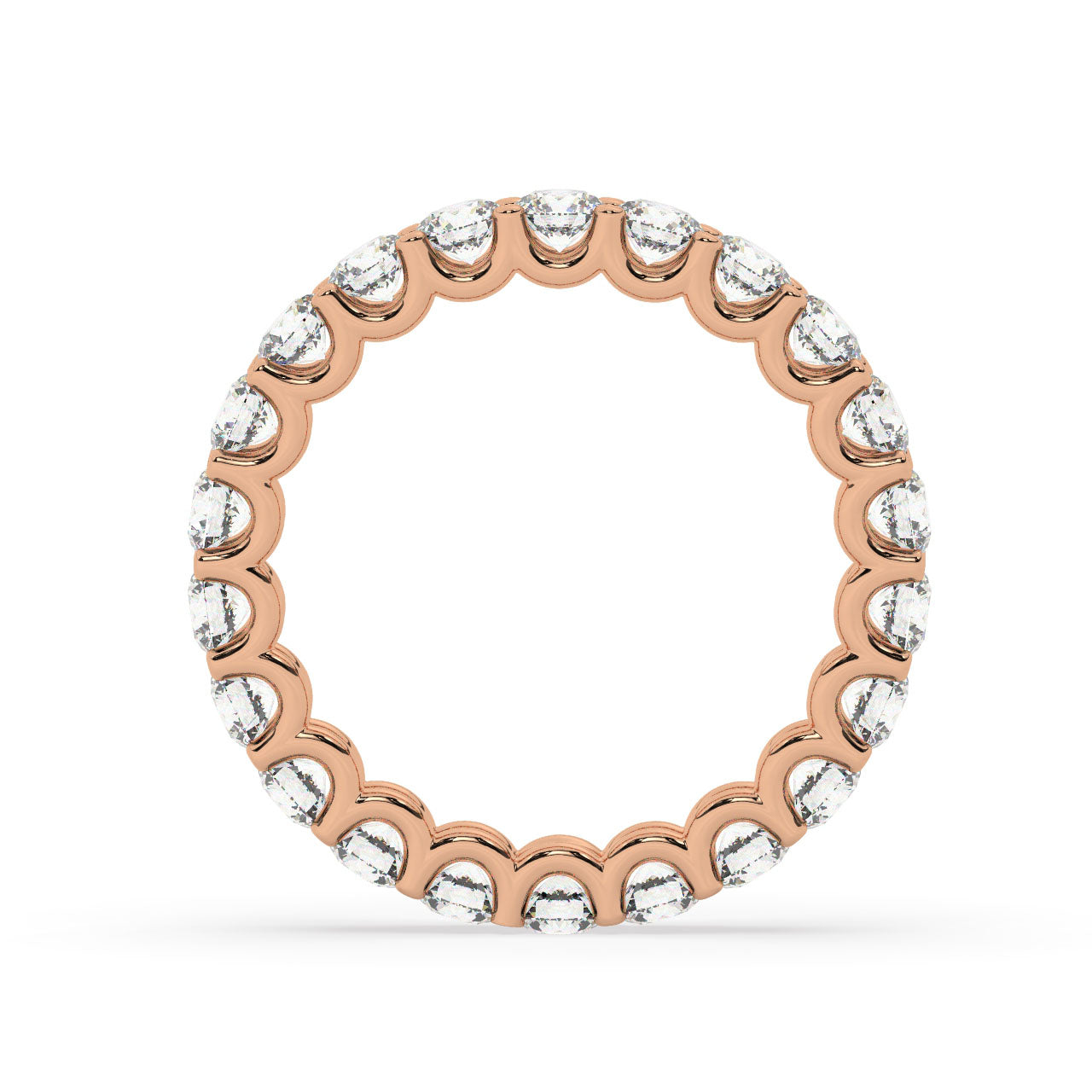 Round Diamonds Eternity Ring - 0.08 Ct
