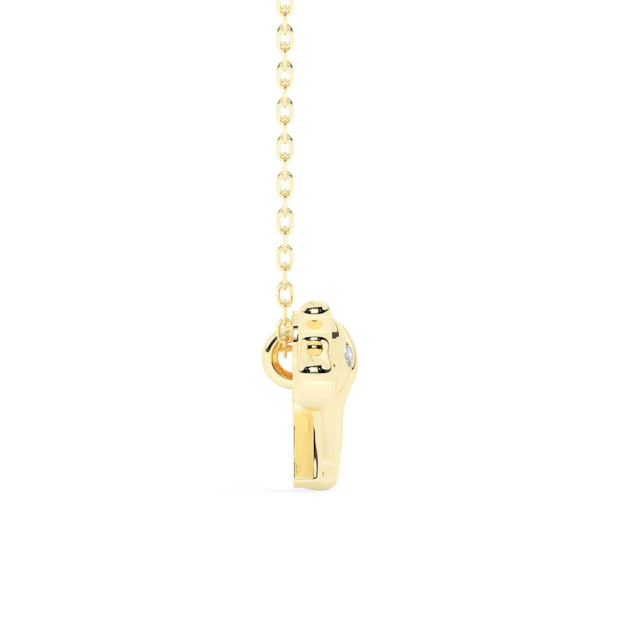 Elephant Diamond Necklace