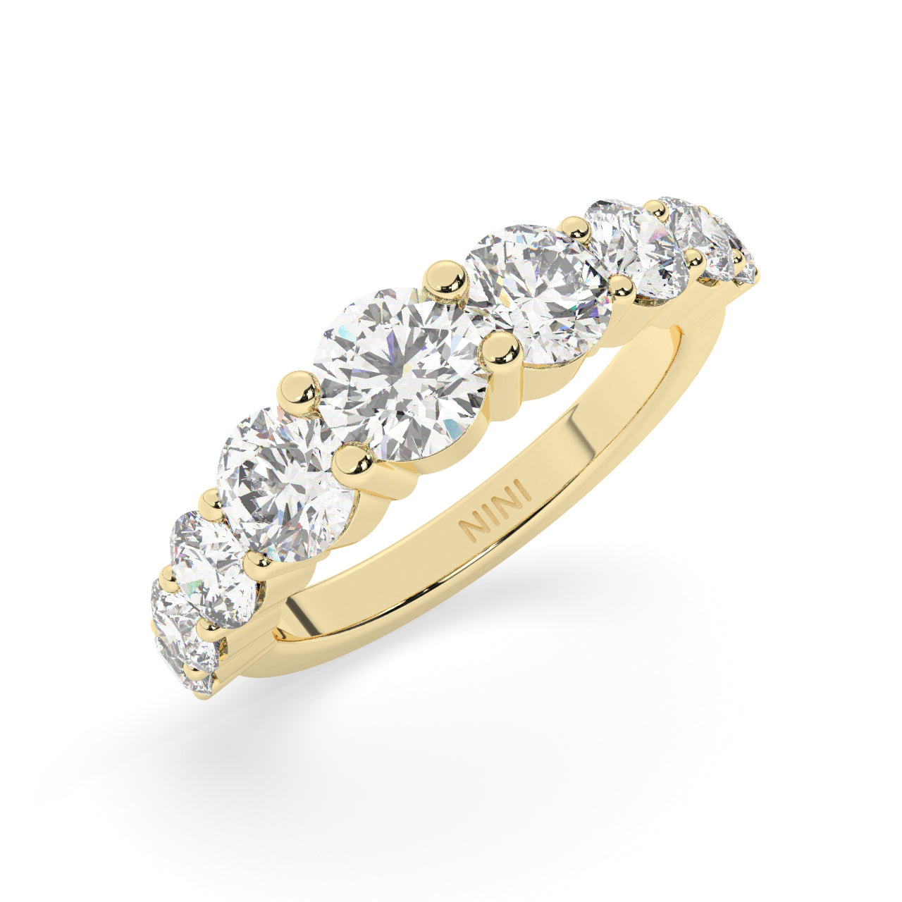 Degrade Engagement Ring - 0.50 Ct