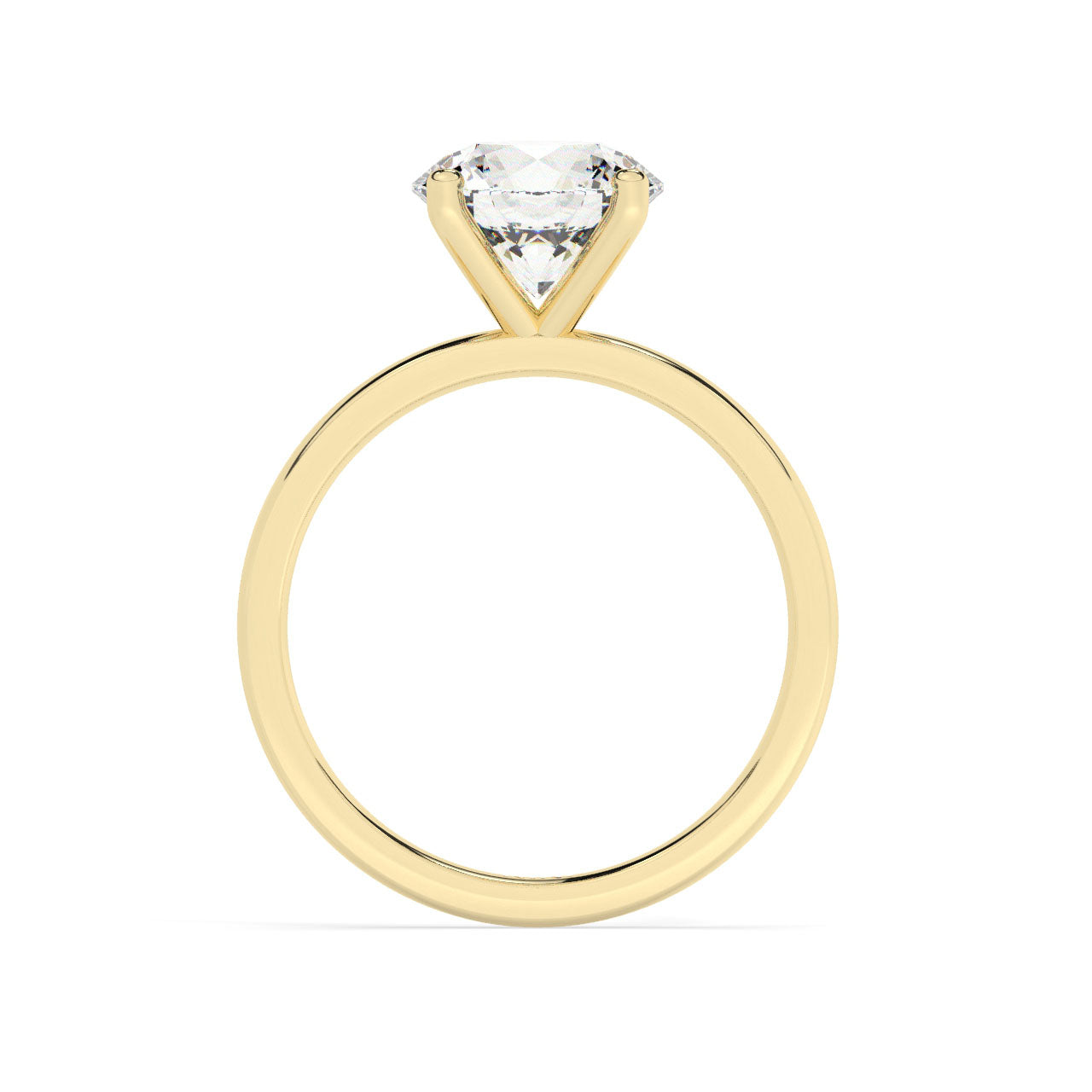 Solitaire Engagement Ring 2.00 Ct - 4 Prongs