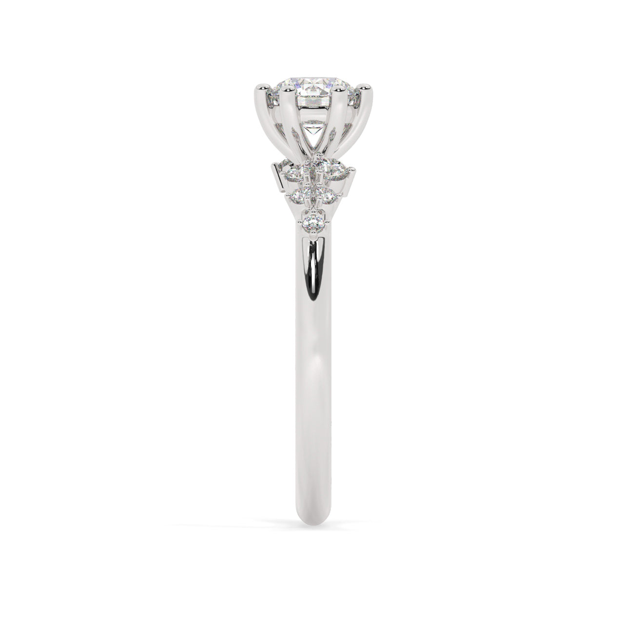 Fireworks Engagement Ring - 0.50 Ct