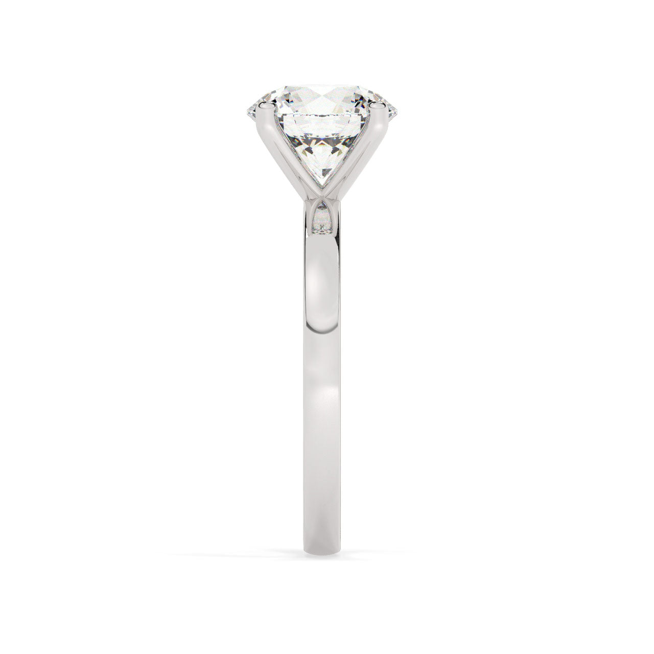 Solitaire Engagement Ring 2.00 Ct - 4 Prongs