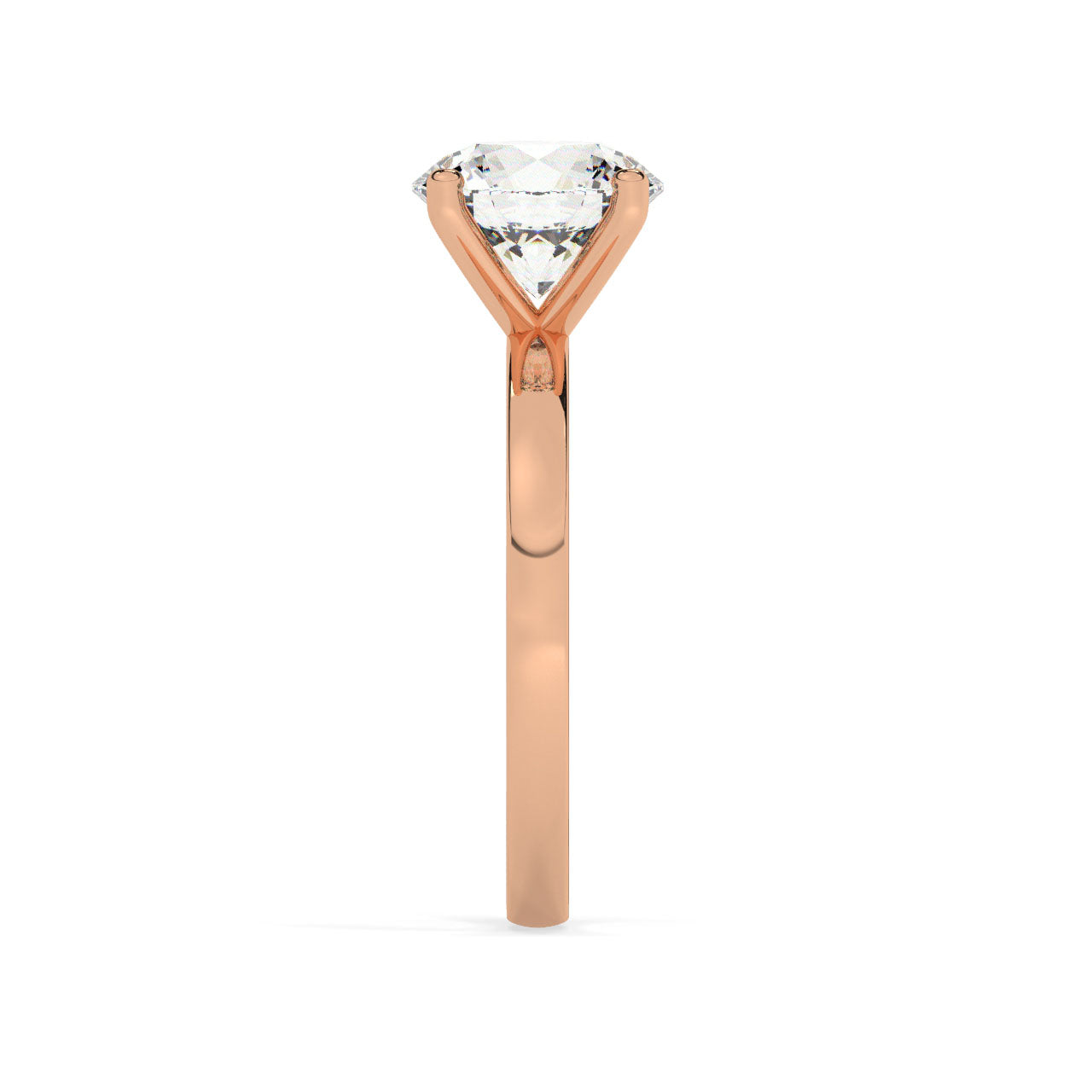 Solitaire Engagement Ring 2.00 Ct - 4 Prongs