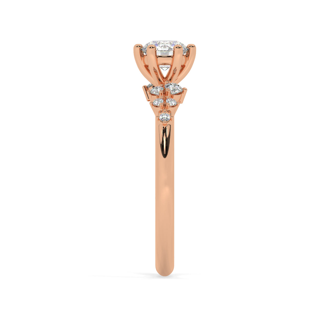 Fireworks Engagement Ring - 0.50 Ct