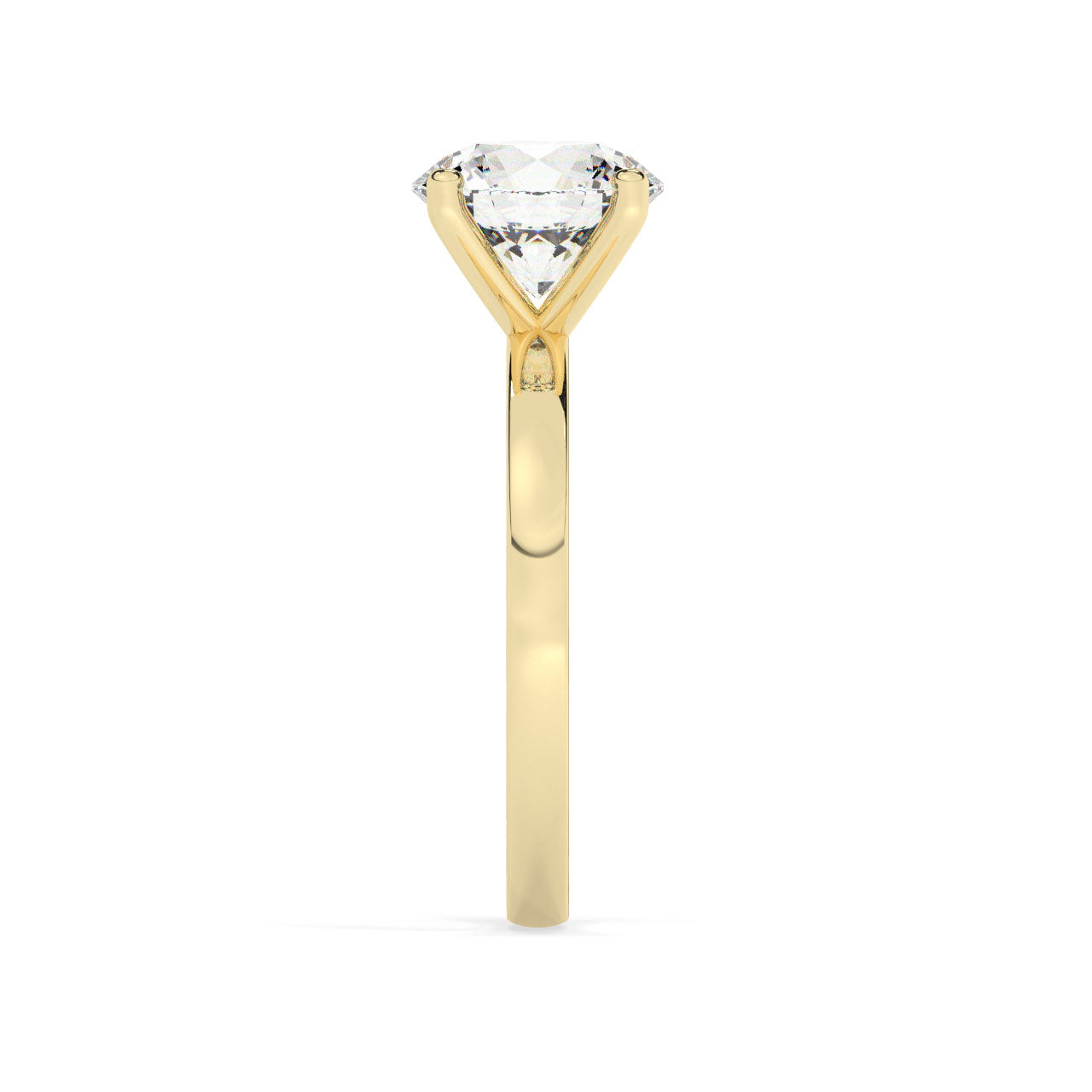 Solitaire Engagement Ring 2.00 Ct - 4 Prongs