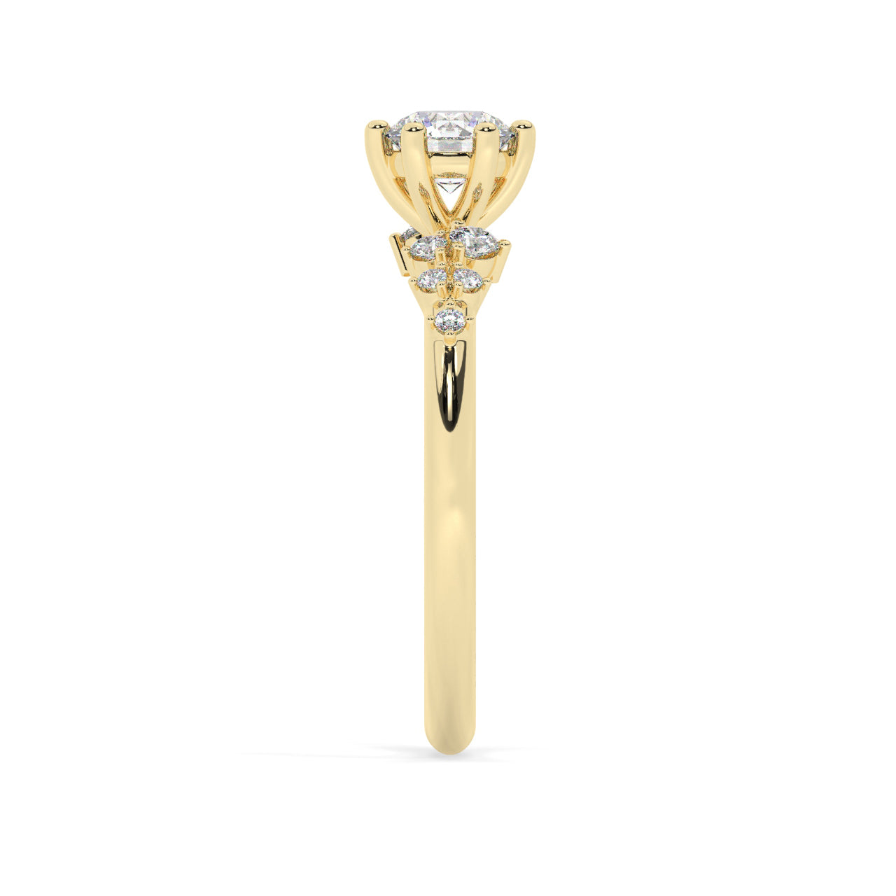 Fireworks Engagement Ring - 0.50 Ct